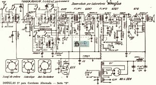 Douglas 57 ;Series S schematic circuit diagram